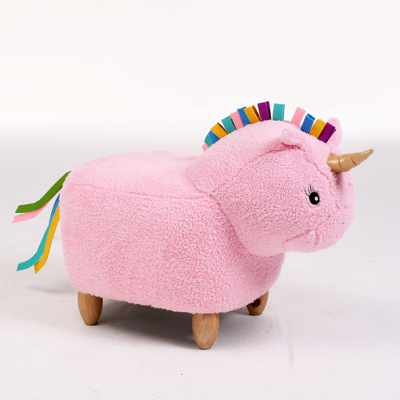 Kids Animal Unicorn Ottoman