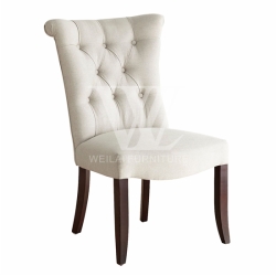 Hand Tufted Solid Wood Legs Dining Chair