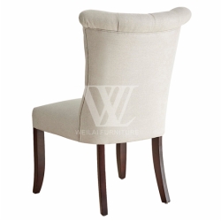 Hand Tufted Solid Wood Legs Dining Chair