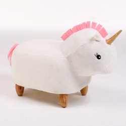 Kids Animal Unicorn Ottoman