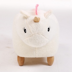 Kids Animal Unicorn Ottoman