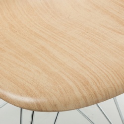 Replica Eames Beech Finishing PP Plastic Side Chair