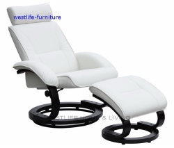 Recliner with ottoman